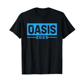 Oasis 2025 Vacation California CA Vintage Retro Souvenirs T-Shirt