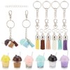 arricraft 62 Piece Cup Keyring Craft Set, Including 6 Colour