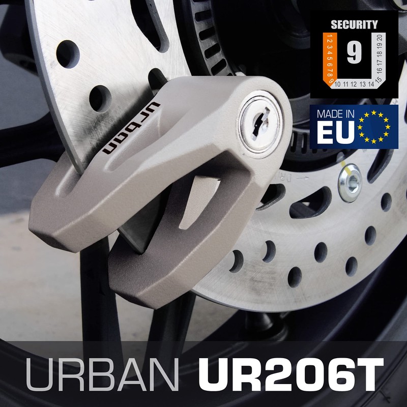 URBAN UR206T Brake Disc Lock Motorcycle Bicycle Scooter E Scooter