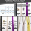105 Pieces Zipper Repair Kit #3#5#8, Zipper Replacement with Install