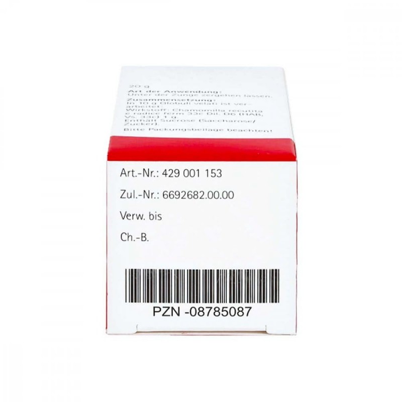 Chamomilla E Radice D 6 Globules 20 g