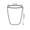 elho Brussels Orchid High 12.5 - Flower Pot for Indoor