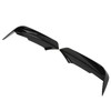 2pcs Front Bumper Vent Canard Splitter Left Right ABS Wind