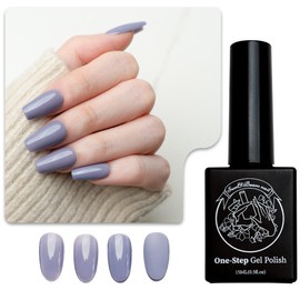 Sun&Beam Nails One-step gel 3-in-1, no base or top coat required, no filing, UV/LED suitable, easy to remove, 15 ml (#17 night sky blue)