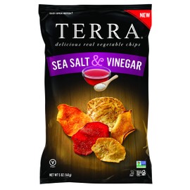 Terra Vegetable Chips, Sea Salt and Vinegar, 5 oz