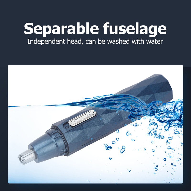 Nose Ear Hair Trimmer Clipper Rechargeable Grooming Shaving Eyebrow Cordless