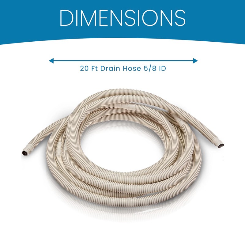 Senville 20 Ft Drain Hose Line for Mini Split Air