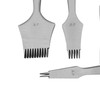 Professional Leather Craft French Angled Chisel Leather Craft Tools Hole