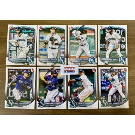 2025 Topps Bowman Paper Complete Team Set Base, Prospects And RC'S - Mariners