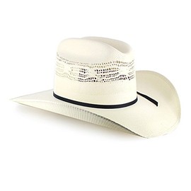Stetson And Dobbs Hats RSDENS-7340 Denison 07 Cowboy Hat, Natural - M-L