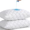 MH Traders Quilted Waterproof Pillow Protectors Pack of 2, Pillowcase