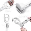 Premium Portable Pet Waste Scooper with Bags – White |