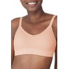 Amoena Womens Eliza Wire-Free Front Closure Pocketed Mastectomy Bra -