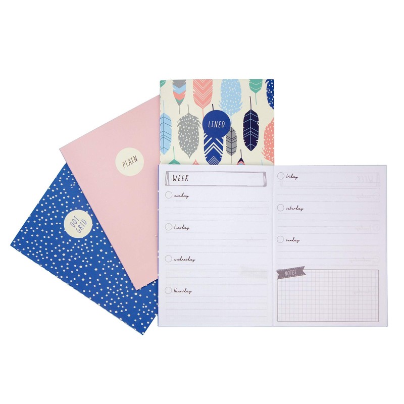 Pukka Pad, Carpe Diem 32 Page A6 Notebook 4 Pack