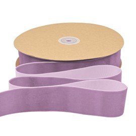 Simplegoal Lavender Purple Velvet Ribbon 1-1/2 inch × 25 Yards for Christmas Wreath Bow DIY Sewing Projects Gift Wrapping