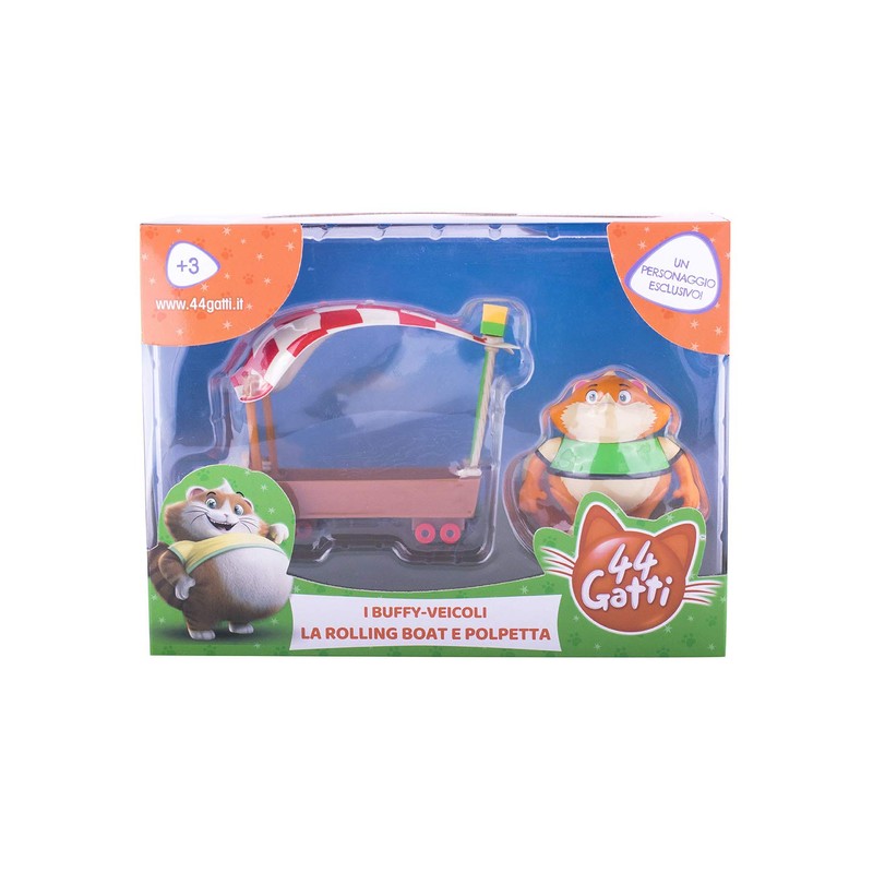 44 Cats Buffycats vehicles with 8 cm character included, 3