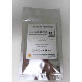 The Flavor Apprentice   TFA Ethyl Maltol Crystals - variety of sizes - Ethyl Maltol Crystals - 30 gm