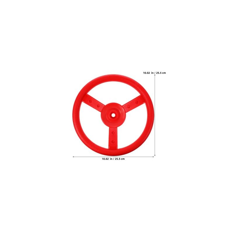 2 Pcs Plastic Steering Wheel Playset: Playground Swingset Steering Wheel