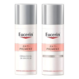 Eucerin Antipigmento Dos Cremas Faciales, Uso Día Y Noche Normal