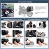 Rhinowalk Motorcycle Saddle Bag Waterproof Motor Pannier Bag Luggage Pack