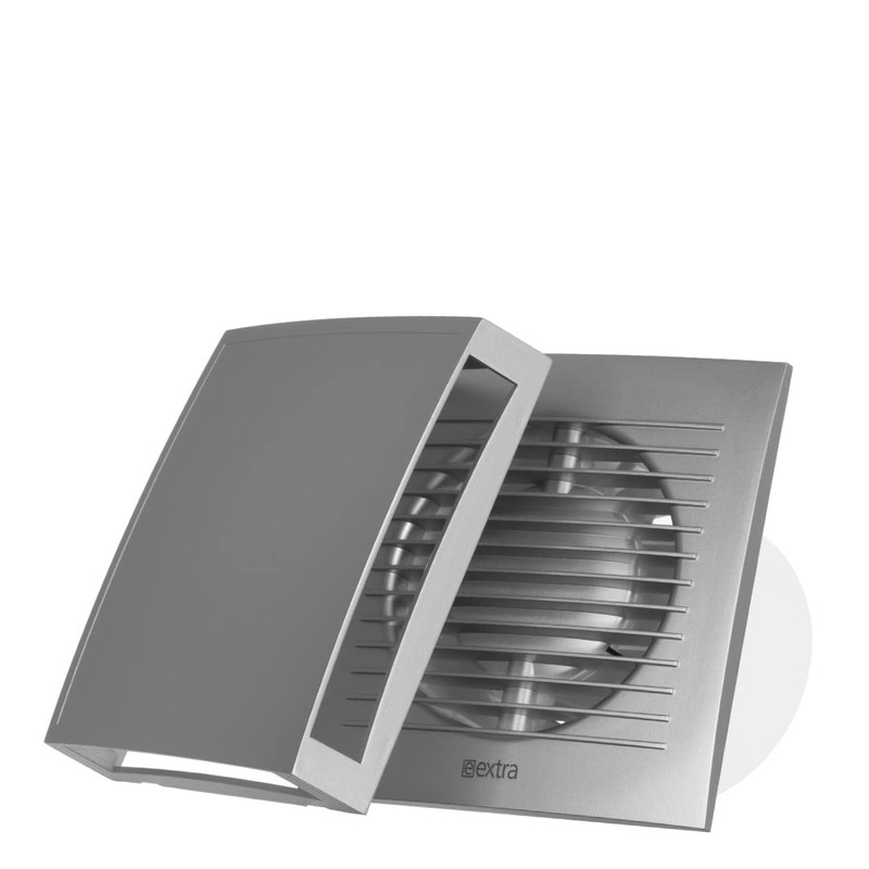 EUROPLAST Diameter 100mm Light Switch Activation Bathroom Extractor Fan with