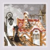 Riolis Counted Cross Stitch Kit City & Cats Winter R610