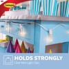 Command Mini Holiday Light Hooks, Great for Holiday Lights, 40