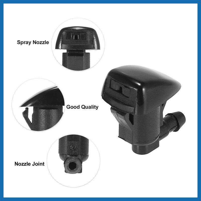 A ABSOPRO Front Windshield Washer Nozzles Fit for Jeep Grand