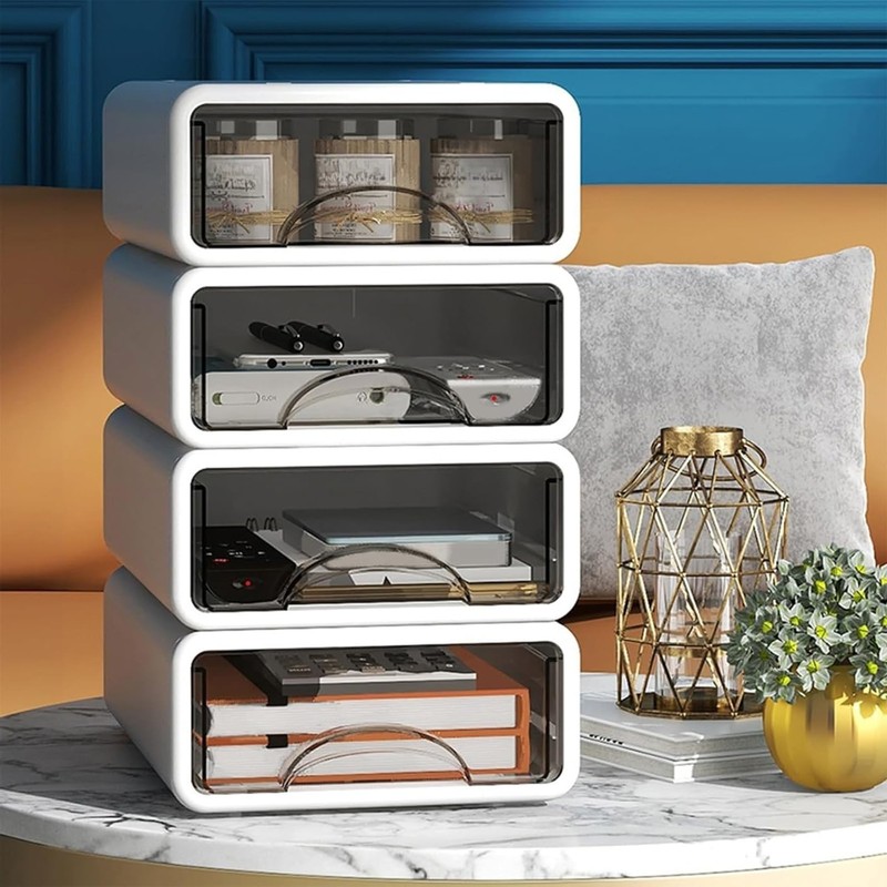 Expansemaster Desk Storage Box with 4 Drawers | Organize Desk
