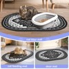 Bienbee Cat Litter Mat, 40" x 30" Jumbo Size Litter