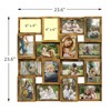 J.M.Deco Collage Picture Frames for Wall 16 Opening, Large Photo