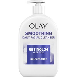 Olay Retinol 24 + Péptidos Limpiador Facial Anti-Edad Sin Sulfato 16 oz