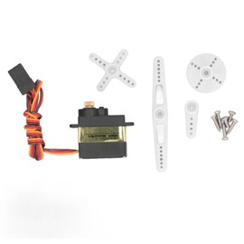 Drone Servo High Torque Metal Gear Low Noise with 4 Servo Arms RC Servo Motor For Drone Fixed Wing Aircraft Airplane Model