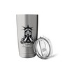 Anti-Trump Political and Democracy WTF America? Stainless Steel Insulated Tumbler