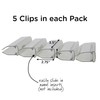 Angeles Name Clips for Cots, Plastic Name Tags for Daycares