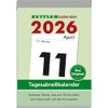 Tagesabreißkalender XXL 2026 - 9,9x14,3 cm - 1 Tag auf