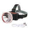 LED Induction Headlamp 3 Gears Lighting Wearable Flashlight Dimmable Head