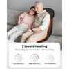 COMFIER Back Massager with Heat, Vibration Massage Seat Cushion with
