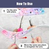 SPEEDWOX Clasp Frame Finishing Pliers, 2 Spare Replacement Parts Included,