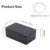 Junction Box Waterproof IP66, Outdoor Junction Box, Black Electronic Project