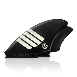 Twin Key Fin Surfboard Fins Double Tab/Single Fin Keel Fin Set of 2 Surfboard Fin