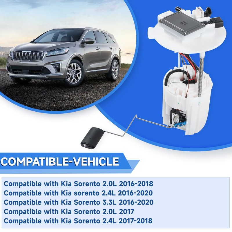 SleYuYir 31110-C6200 Electric Fuel Pump Module Assembly Compatible with Kia