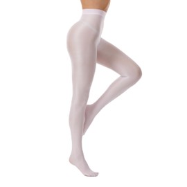 Frola Shaping Tights for Women 70D Shimmery Pantyhose for Dance Ballet Glitter Socks,Pink,Large-X-Large