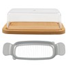 Butter Dish with Lid and Slicer Set for Standard Butter