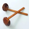 Vastsea Pack of 2 Wooden Soup Ladles, Ladles Made of
