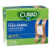 Curad Fabric Adhesive Knuckle Bandages, Finger Bandages for Knuckles (Pack