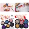 Crushed Glass Irregular Metallic Chips Sprinkles Chunky Glitter Transparency AB