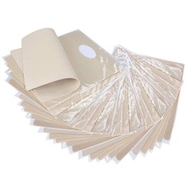 Myth Square, TATTOO Tattoo, For Practice, Plain, Artificial Skin, 7.9 x 5.9 x 0.04 inches (200 x 150 x 1 mm), Set of 10