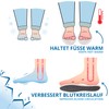 SULPO 2 Pairs Winter Insoles - PES Faux Fur Soft