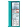 Whitecoat Clipboard® Trifold - Physical Therapy Edition (Teal, Trifold)